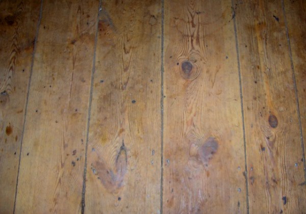 Antique Yellow Pine flooring.