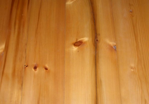 White Pine flooring, resawn from barn timbers.