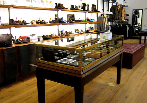 White Oak flooring. Picture from Paul Smith's L.A. Store.