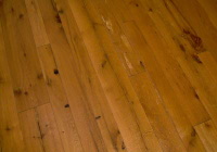 White Oak flooring, remilled from log house and barn timbers.